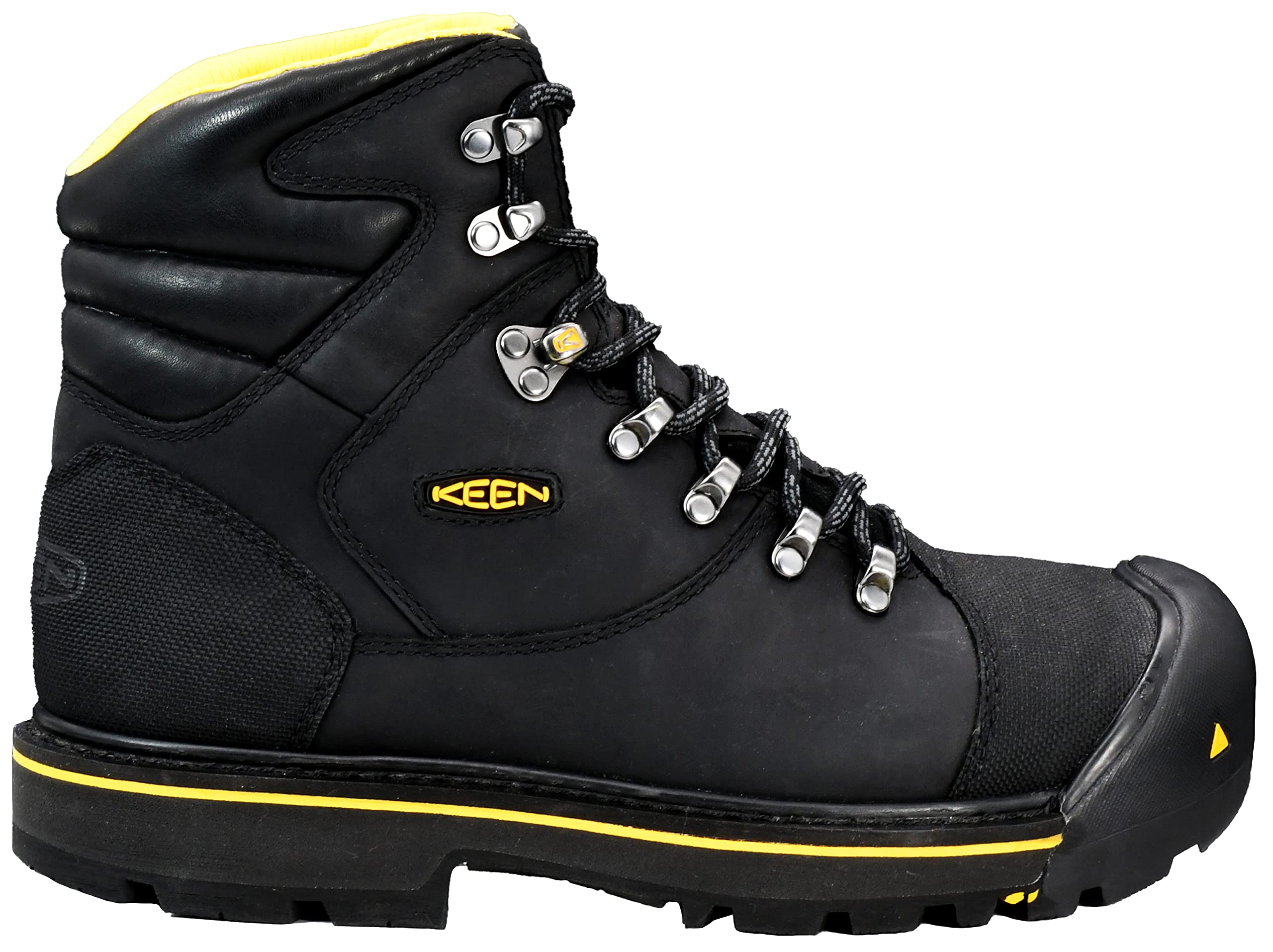 KEEN Utility Men's Milwaukee 6 Steel Toe Work Boot - Waterproof Safety Shoes for Construction & Industrial Work - Durable Non-Slip Work Boots for Electricians, Carpenters & Outdoor Labor