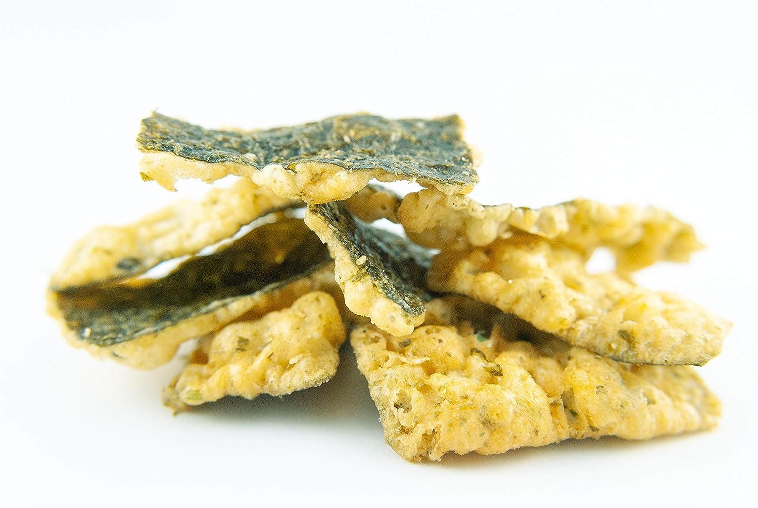 Crispy Tempura Seaweed Snacks - Sweet Chili Flavor 5.29oz (150g) | Japanese Otsumami Snacks | Gluten-Free Healthy Chips for Parties, Movie Nights & Asian Cuisine Pairing