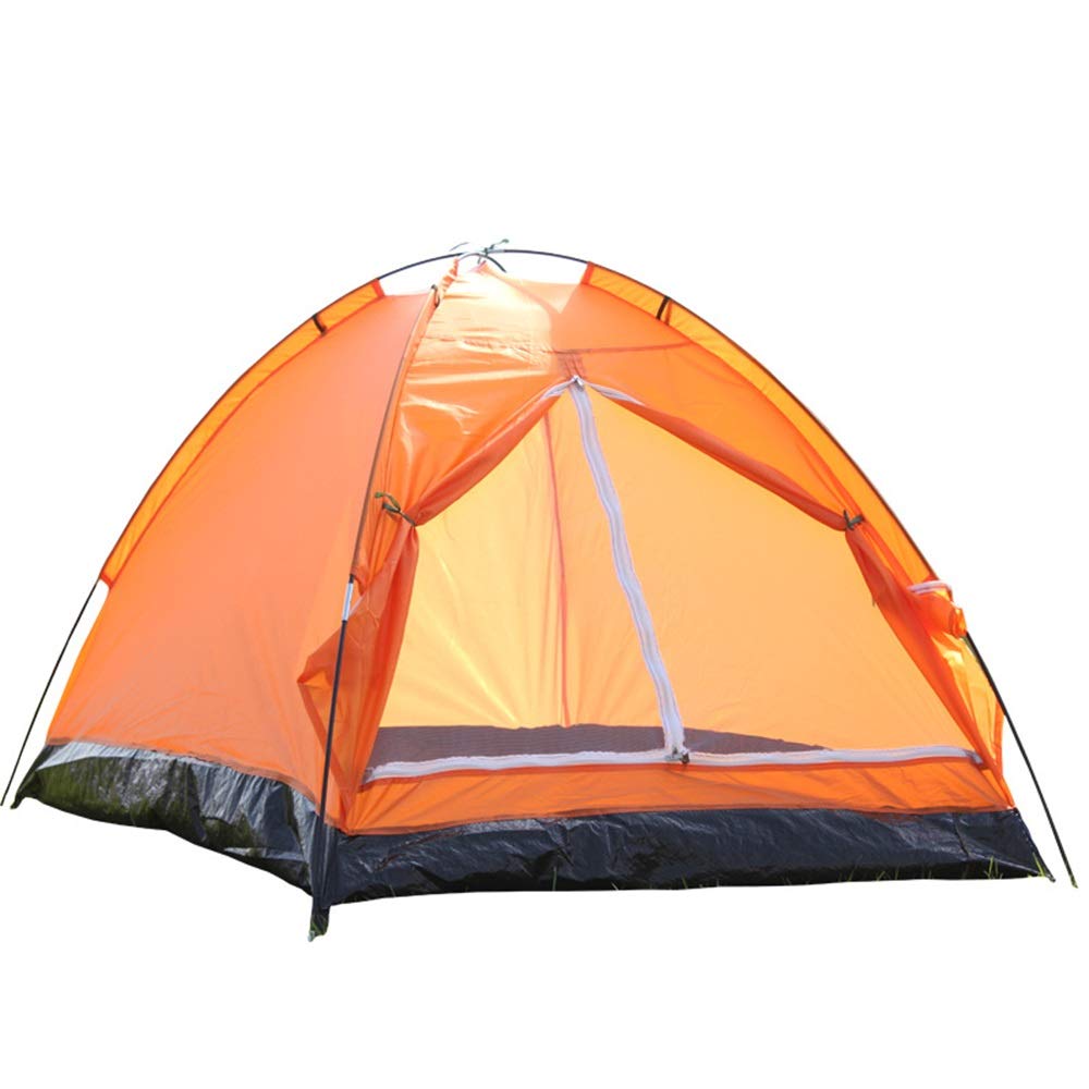 Outdoor Camping Tent for Fishing & Backyard Adventures - Waterproof, Lightweight & Portable (Orange, One Size) - Perfect for Camping, Hiking, Beach & Outdoor Activities
