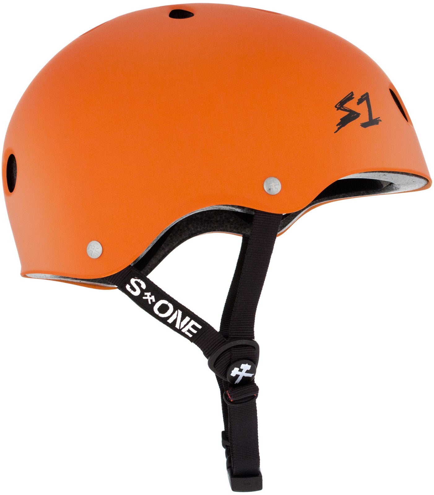 S1 Lifer Helmet - Orange Matte Bike Helmet for Adults | Cycling, Mountain Biking & Urban Commuting Safety Gear