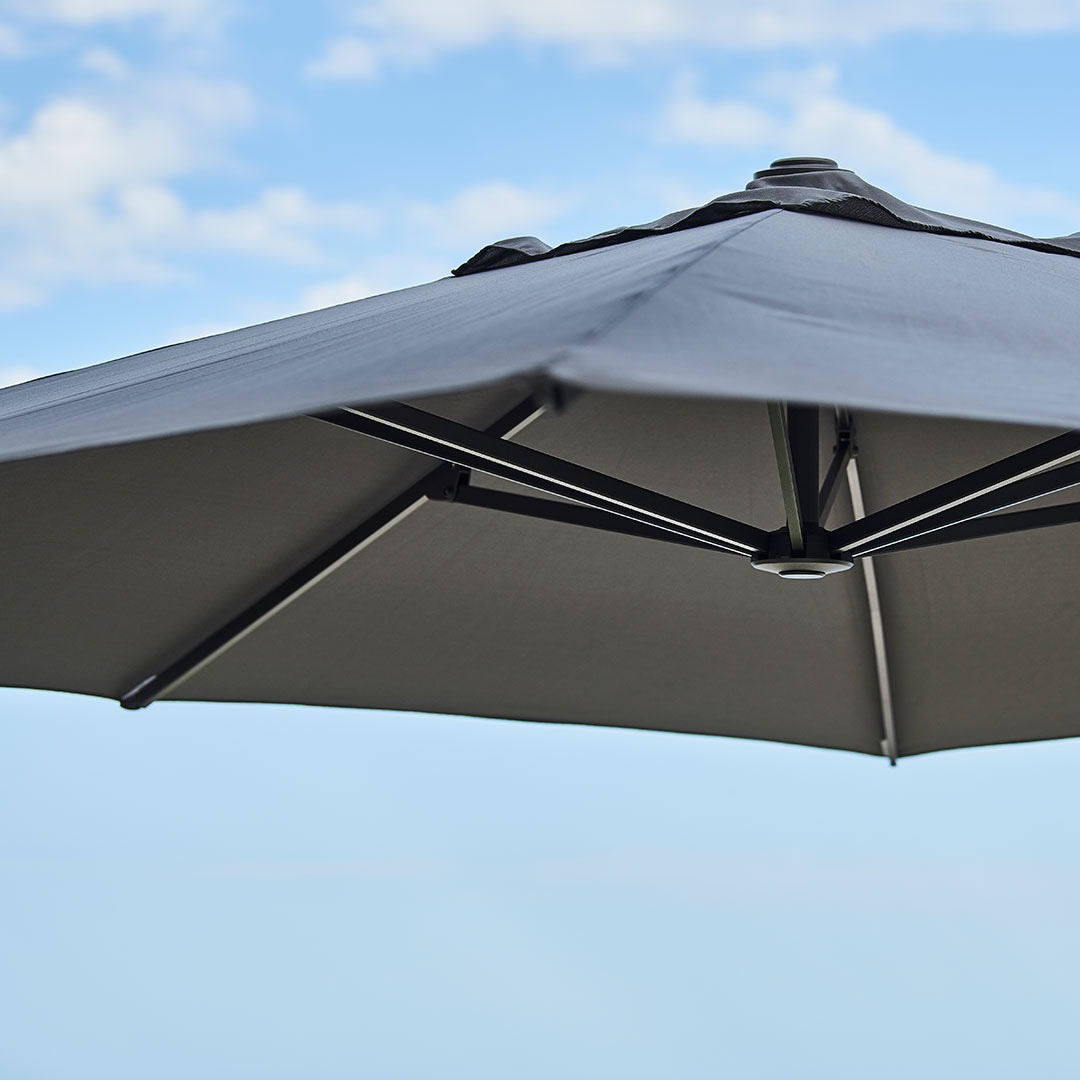 Hyde Hanging Parasol - UV Protection Outdoor Umbrella for Patio, Garden, and Poolside - Perfect for Shade and Relaxation in Sunny Weather