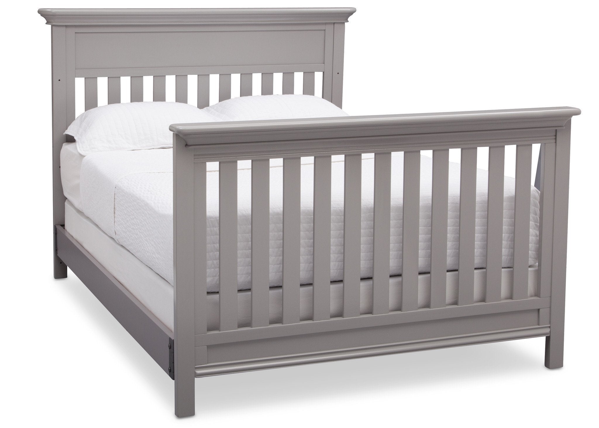 Fernwood 4-in-1 Convertible Baby Crib - Toddler Bed, Daybed & Full-Size Bed - Safe Nursery Furniture for Newborns to Teens - Perfect for Bedroom, Nursery & Guest Room