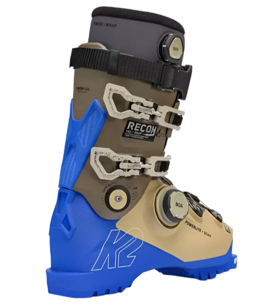 K2 Recon 140 BOA Ski Boots 2025 - Men's & Women's High-Performance Ski Boots for All-Mountain Skiing | Perfect for Alpine, Freeride & Backcountry Adventures