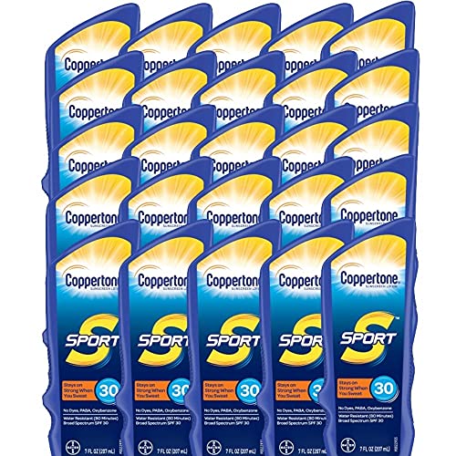 Pediatrician Recommended Kids Sunscreen Spray SPF 30 - Hydrating Sunblock Lotion with Vitamin E | Water Resistant for 80 Minutes | Safe for Face & Body | 6 FL OZ (20 Pack) - Perfect for Beach, Pool & Outdoor Family Activities
