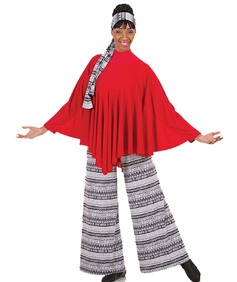 Body Wrappers Tribal Print Palazzo Pants for Women - Comfortable Flowy Wide Leg Yoga Pants - Perfect for Dance, Yoga, and Casual Wear