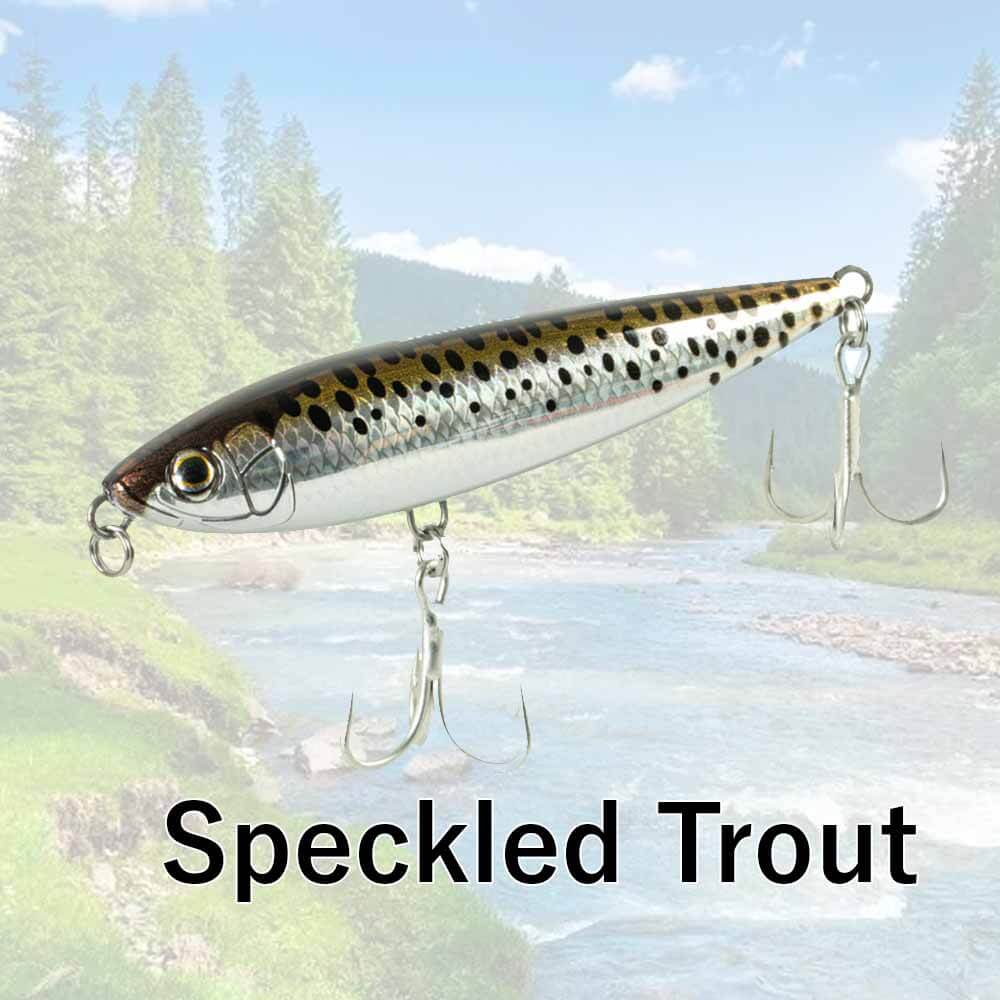 Shimano 130 HI Pitch Coltsniper Walk Fishing Lures - Saltwater & Freshwater Topwater Lure for Bass, Trout, and Walleye - Perfect for Casting and Trolling in Lakes, Rivers, and Coastal Waters