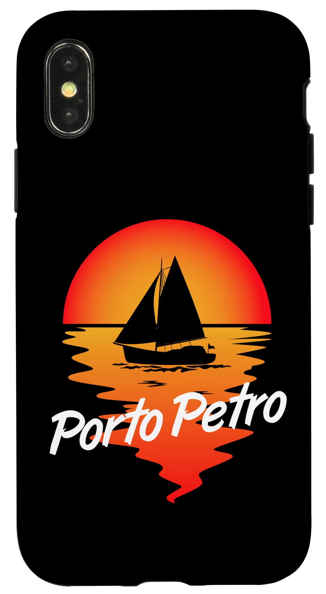 Premium iPhone X/XS Phone Case - Slim Protective Cover for Mallorca Porto Petro Spain Design | Durable & Stylish for Travel, Daily Use & Outdoor Activities