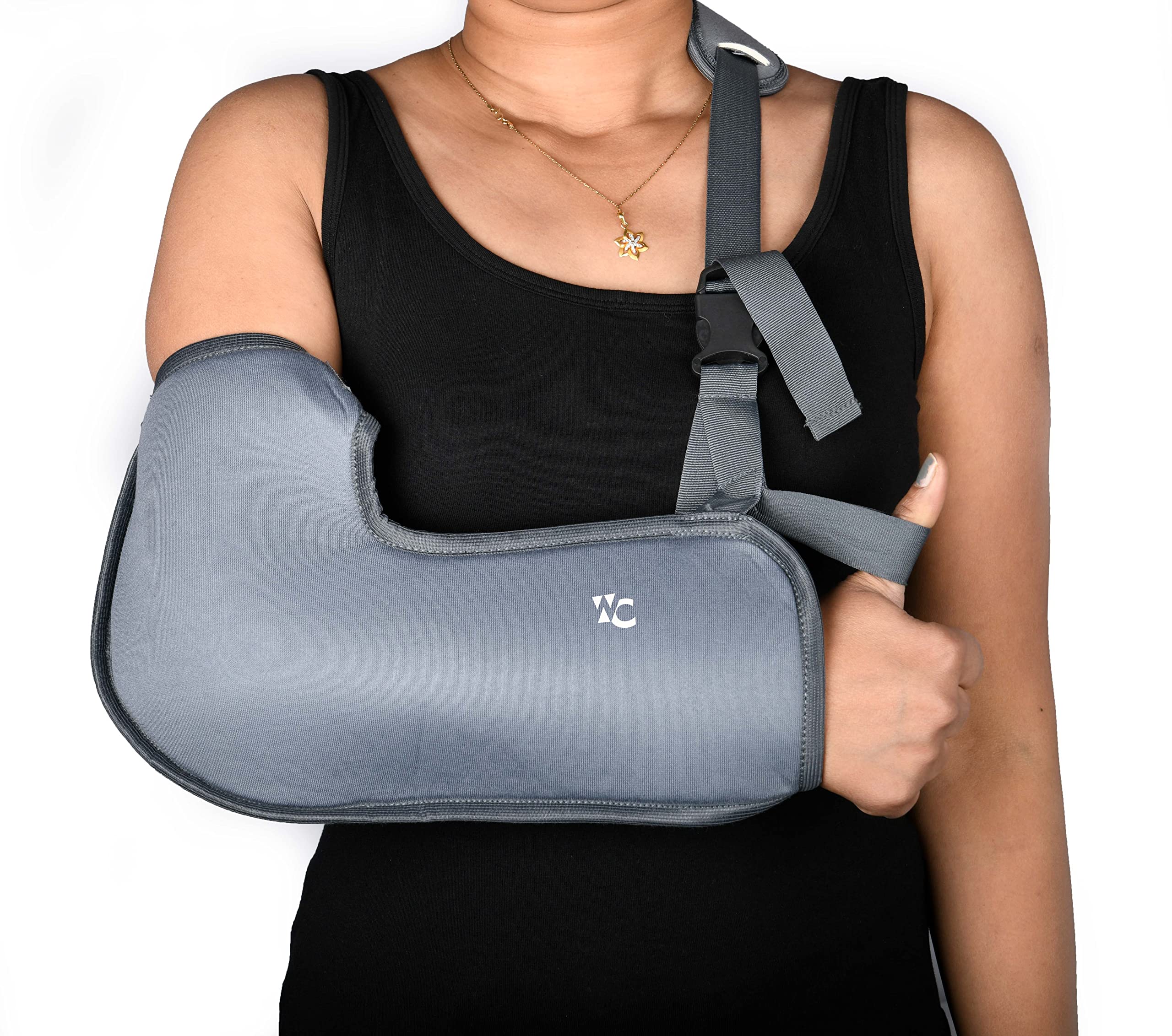 Breathable Adjustable Arm Sling for Men & Women - Comfortable Wrist, Elbow & Rotator Cuff Support - Ideal for Shoulder Injuries, Post-Surgery Recovery & Daily Arm Support