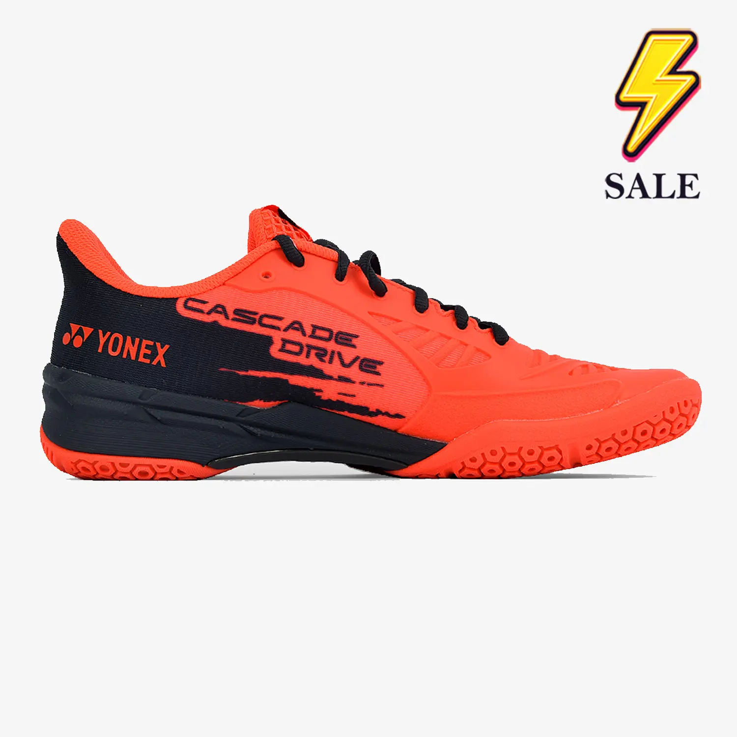 Yonex Cascade Drive Badminton Racket - Bright Red | Lightweight & Durable for Beginners & Intermediate Players | Perfect for Training, Tournaments & Casual Play