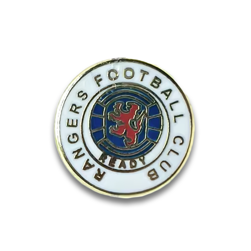 Rangers FC Enamel Pin Badge - Official Football Club Collectible for Fans, Gifts, and Merchandise - Perfect for Jackets, Hats, Bags, and Fan Collections