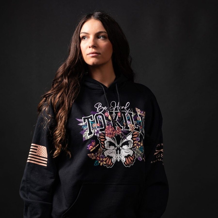 Women's Hard To Kill Hoodie - Black | Durable & Stylish Pullover for Outdoor Activities, Workouts & Casual Wear