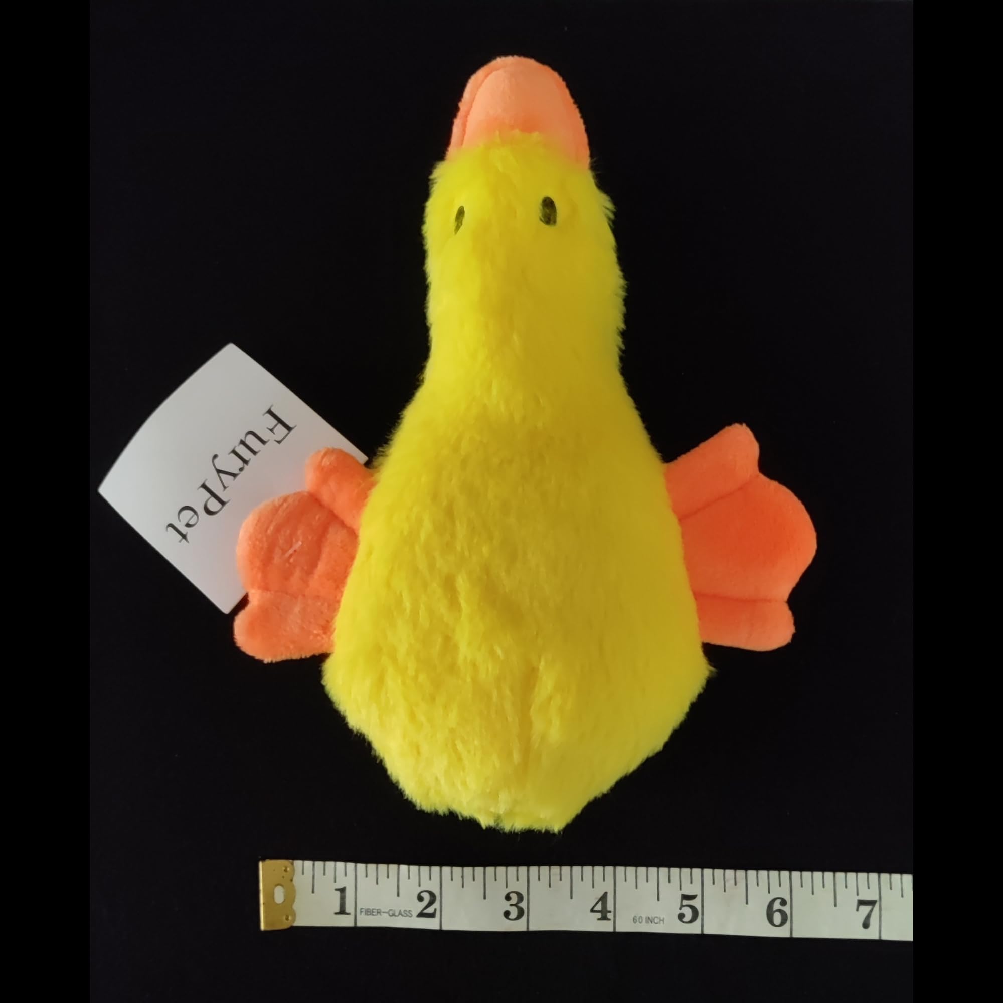 Durable Yellow Duck Dog Toy for Small & Medium Pets - Calming Chew Toy for Anxiety Relief & Active Play - Perfect for Indoor & Outdoor Fun