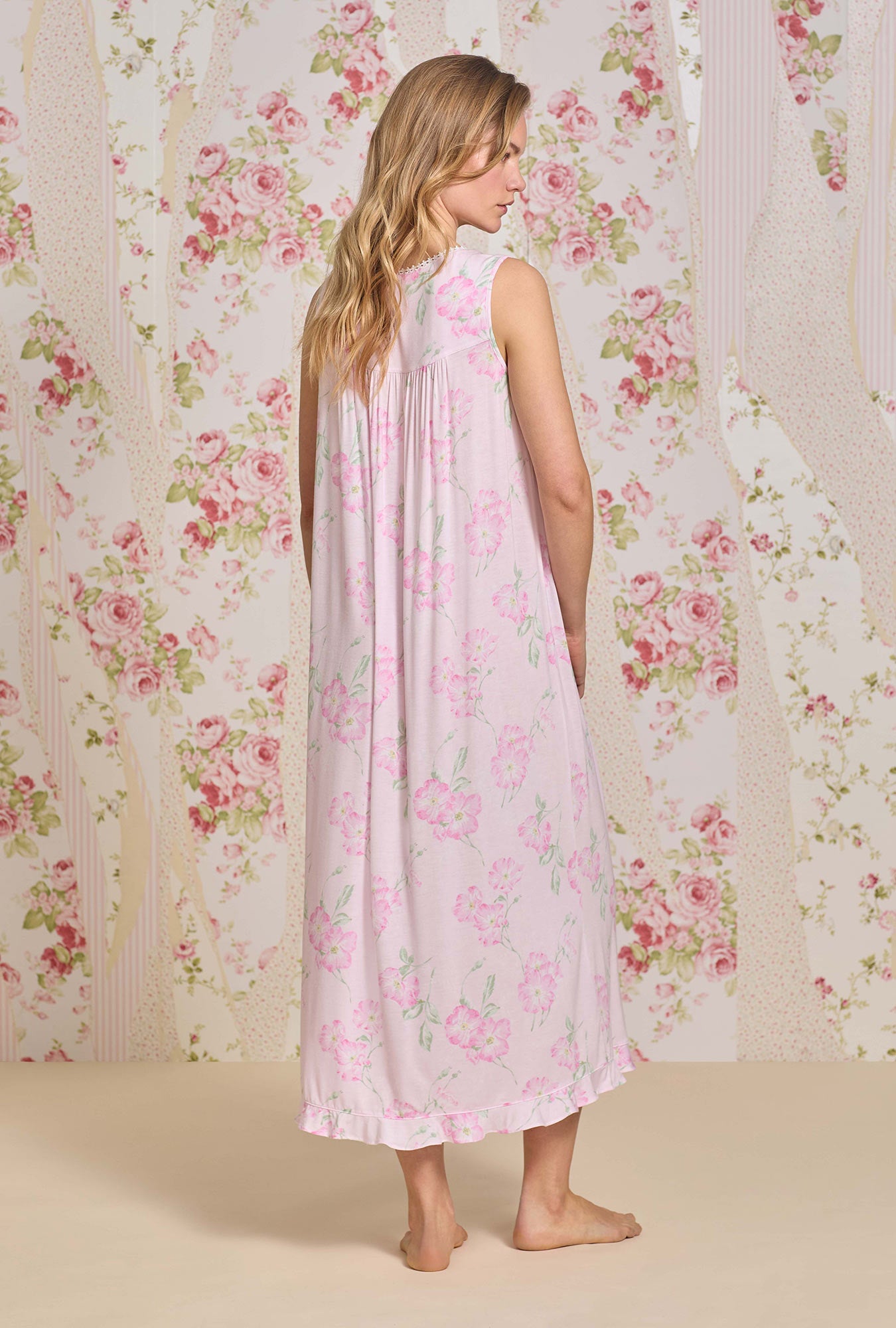Eileen Wild Women's Tencel Modal Ballet Nightgown - Soft Sleepwear for Women, Comfortable Night Dress for Lounge & Bedtime