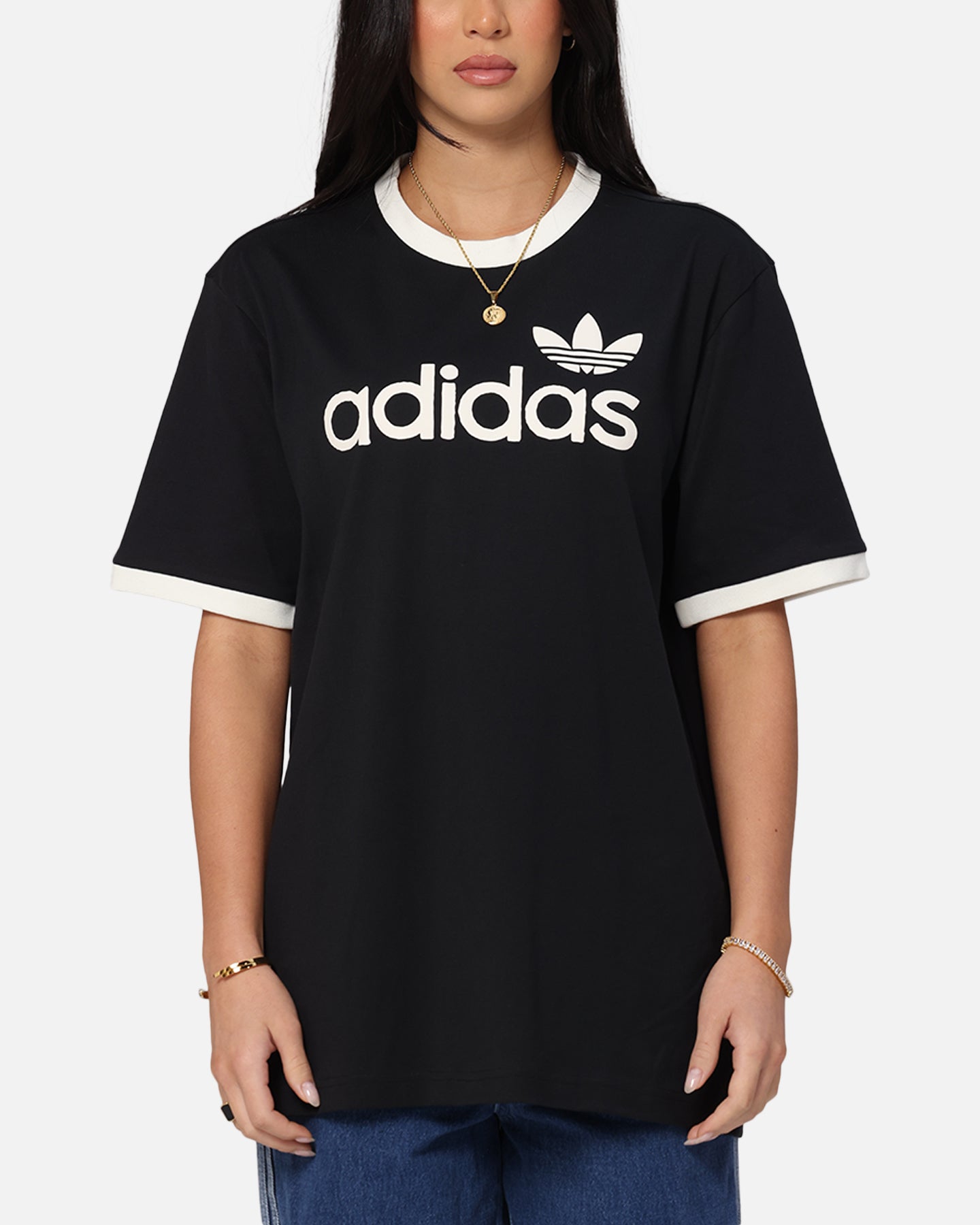 Adidas Originals Men's Classic Black T-Shirt - Casual Comfort Fit Cotton Tee for Everyday Wear, Gym, and Street Style