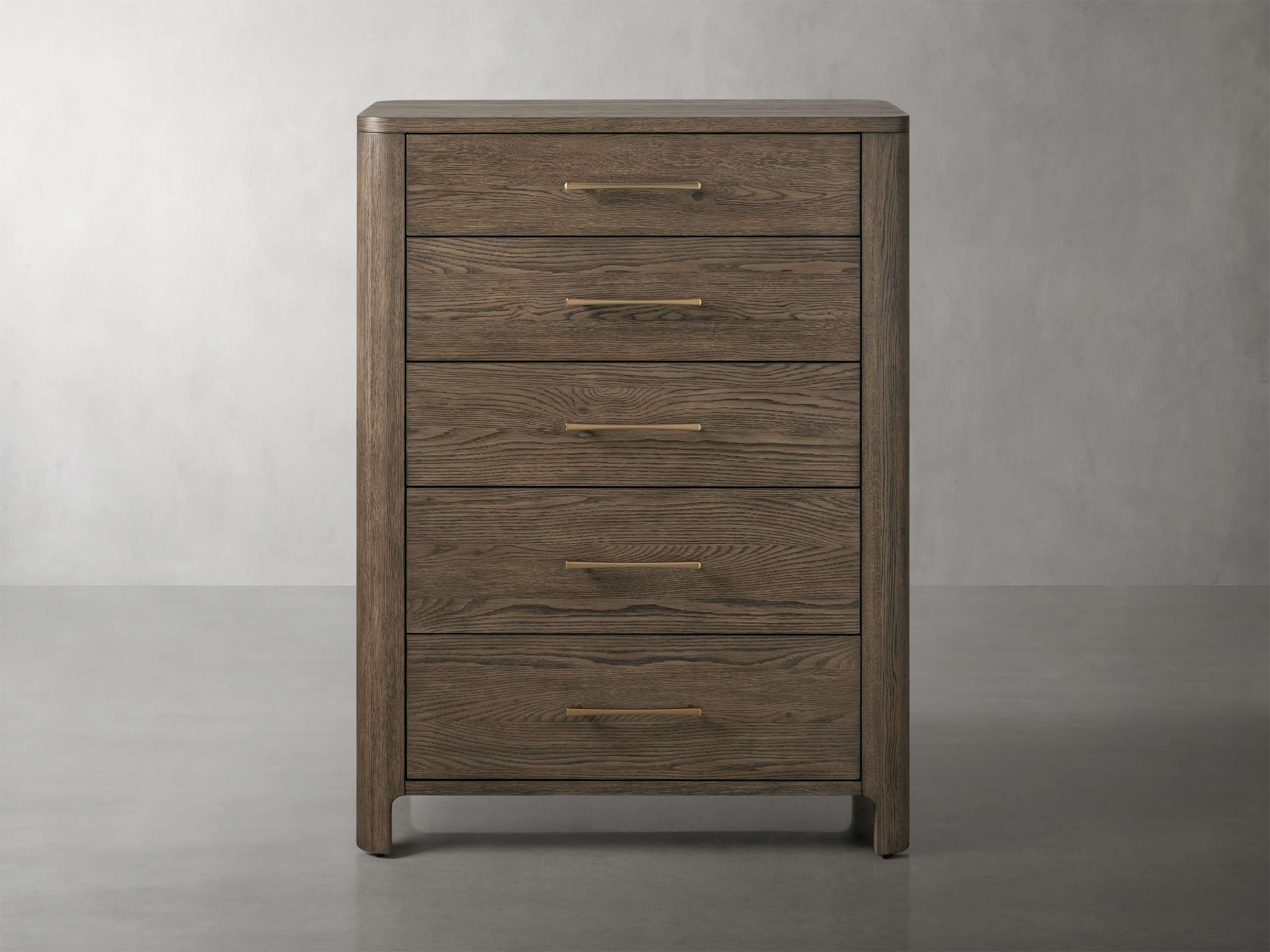 Calista 5-Drawer Dresser - Modern Wooden Chest of Drawers for Bedroom Storage & Organization | Perfect for Home, Office, or Dorm Room
