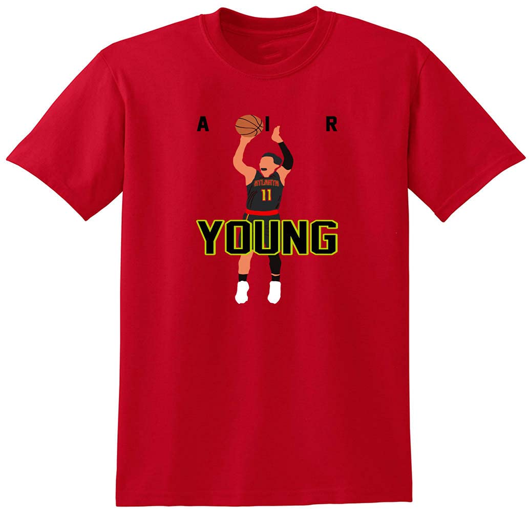 Atlanta Air Young Red T-Shirt for Men - Stylish Casual Tee for Streetwear, Outfits & Everyday Wear