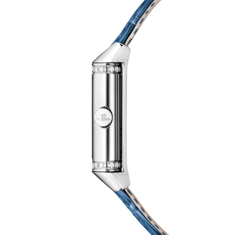 Jaeger-LeCoultre Reverso Classic Duetto Ladies Watch - Stainless Steel & Diamonds - Luxury Women's Timepiece for Business, Gala & Special Occasions
