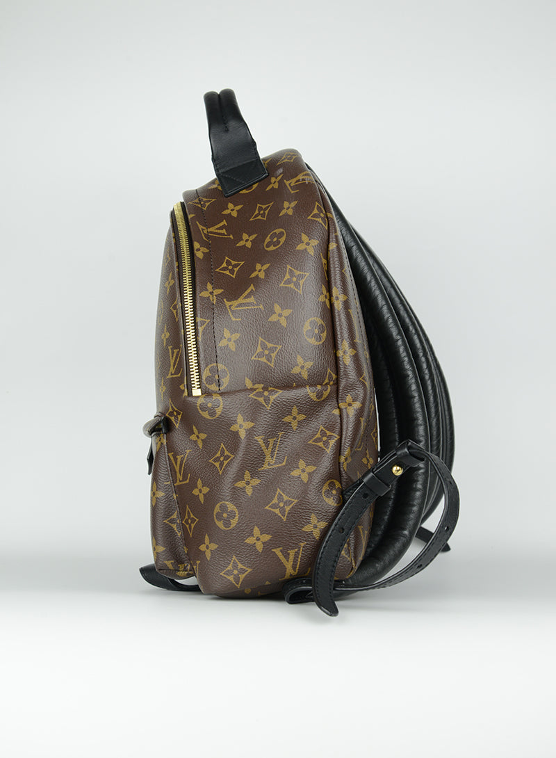 Brown Monogram Backpack for Women & Men - Stylish & Durable Daypack for Travel, Work, School & Outdoor Adventures