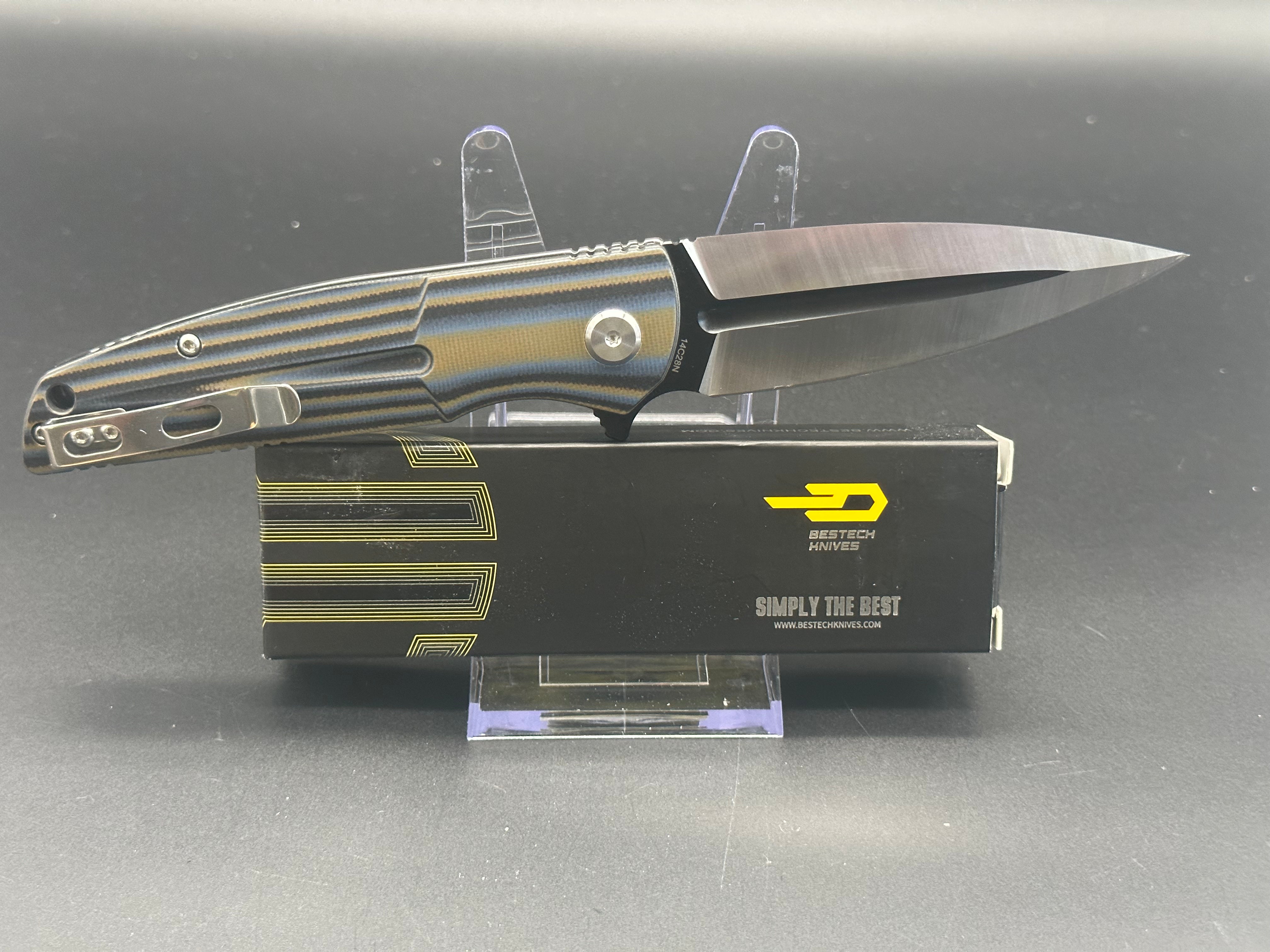 Bestech Folding Pocket Knife - Premium EDC Knife for Camping, Hiking & Outdoor Adventures