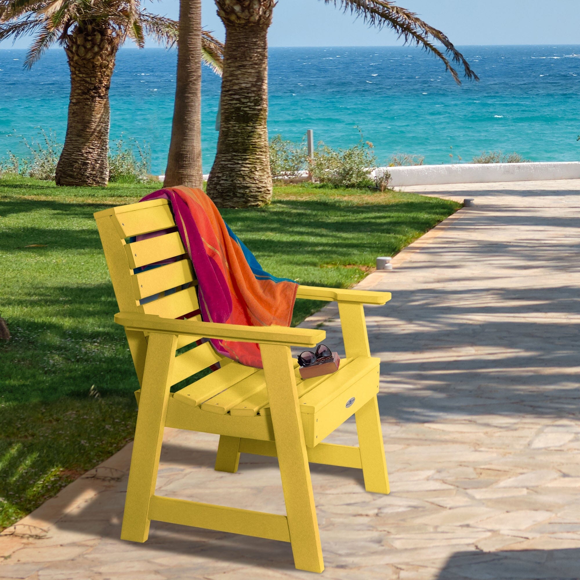 Premium Riverside Garden Chair - Outdoor Patio Furniture for Relaxing by the River, Lake or Backyard - Weather-Resistant & Comfortable Seating for Gardens, Decks and Poolside