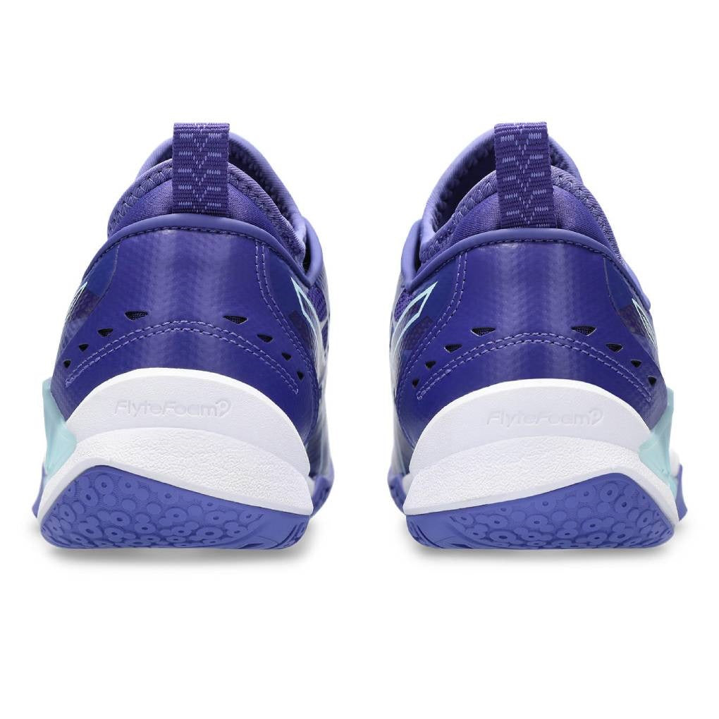 ASICS Blast FF 3 Women's Volleyball Shoes - Lightweight Indoor Court Sneakers for Women (Eggplant/Aquamarine) | Perfect for Volleyball, Badminton & Squash Games | Non-Marking Rubber Sole for Gym & Sports Courts