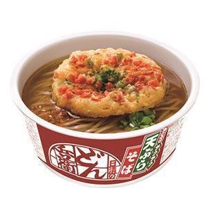 Nissin Donbei Tempura Soba Instant Noodles - 3 Pack | Japanese Style Fried Noodle Soup | Quick Meal, Office Lunch, or Late Night Snack