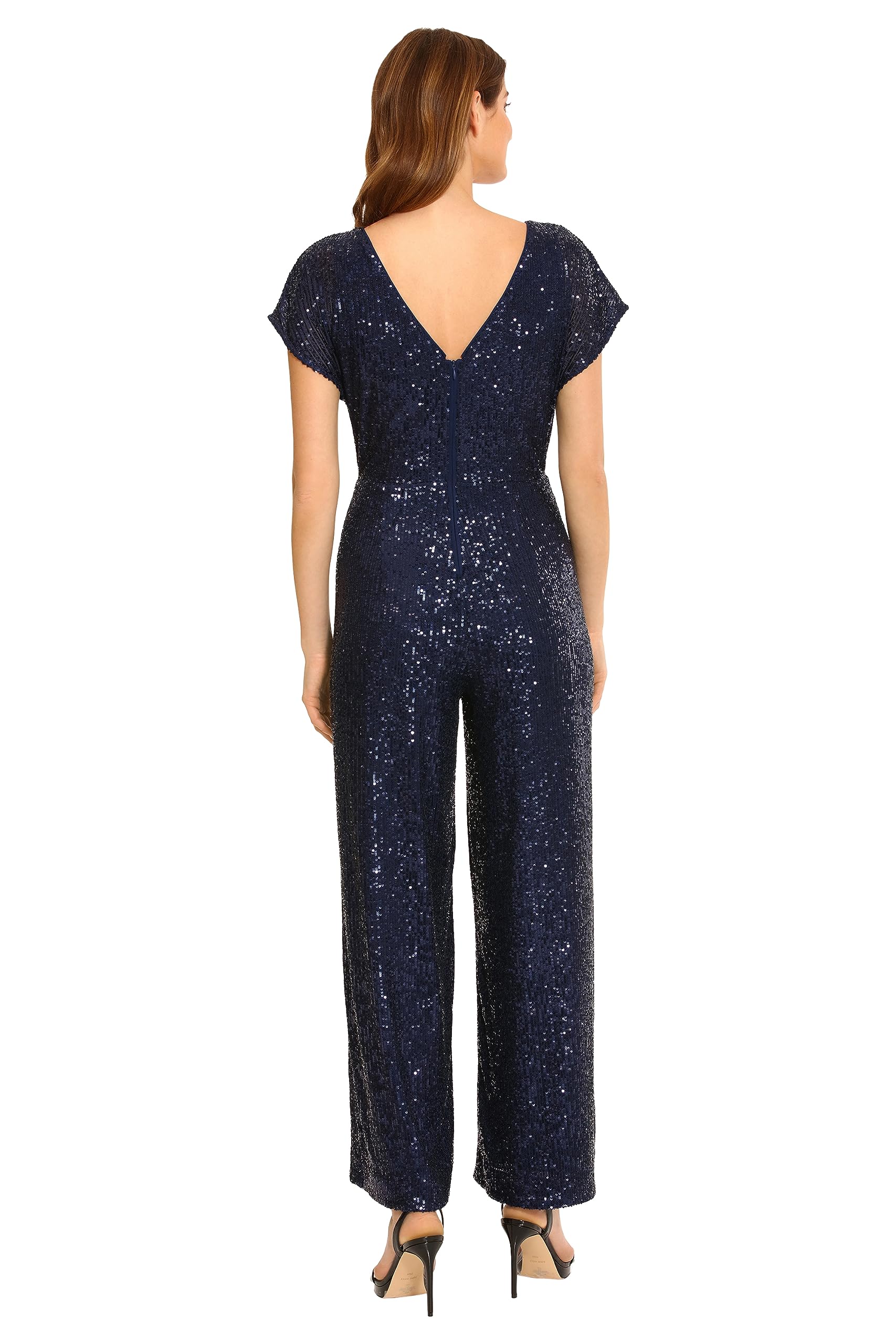 Maggy London Women's Wide Neck Jumpsuit - Elegant One-Piece Romper for Casual & Evening Wear | Perfect for Parties, Dates & Office Outfits