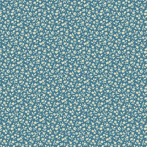 Edyta Sitar Cocoa Blue Andover A730B Sky Fabric - Perfect for Quilting, Home Decor & Craft Projects