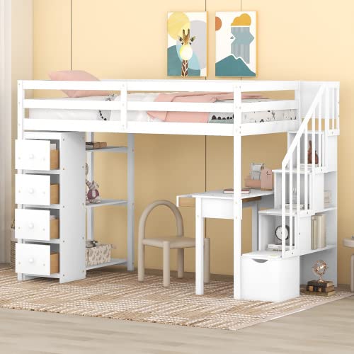 White (W/Desk)
