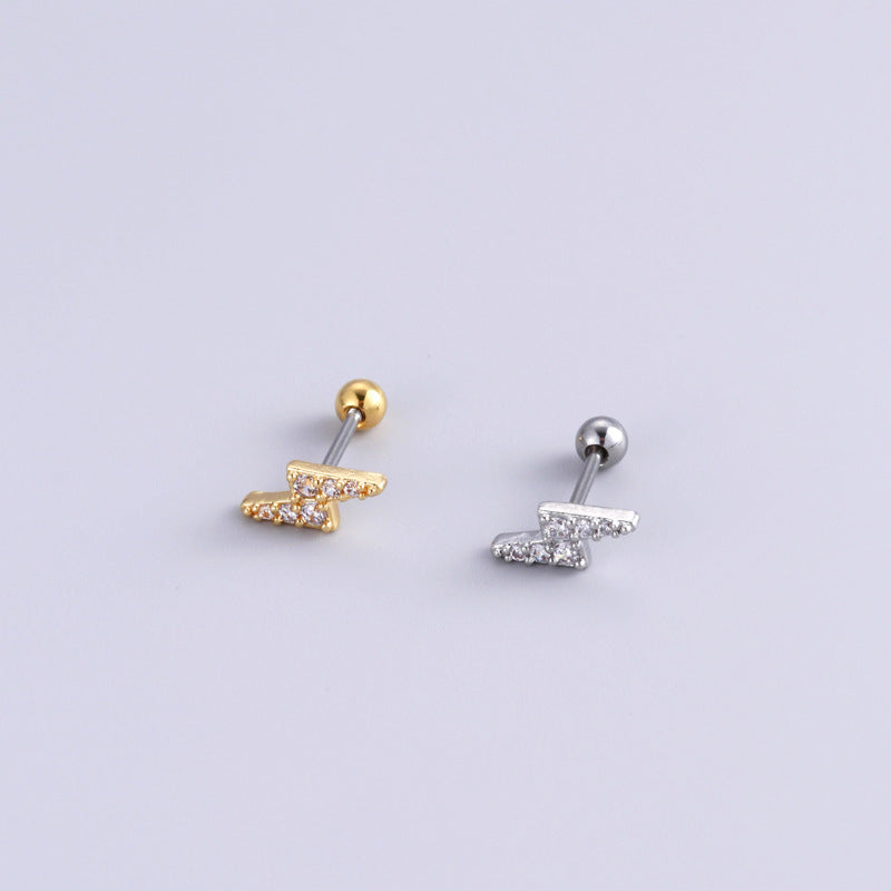 20G Cartilage Surgical Steel Earrings - Butterfly, Heart & Ball Back Stud Earrings for Women | Hypoallergenic Piercing Jewelry | Perfect for Daily Wear, Parties & Gifts