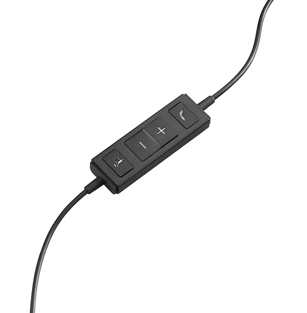 Logitech H570e USB Stereo Headset with Noise-Canceling Mic - Comfortable Office Headphones for PC, Laptop, Call Center & Remote Work