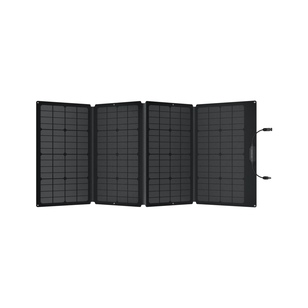EcoFlow 160W Portable Solar Panel for Camping, RV, Off-Grid Power - Lightweight & Waterproof Solar Charger for Phones, Laptops, Outdoor Adventures