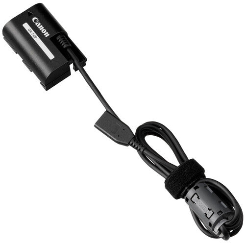 Original Canon DC Coupler DR-E6P Power Adapter for Canon EOS DSLR Cameras - Perfect for Travel, Studio & Outdoor Photography