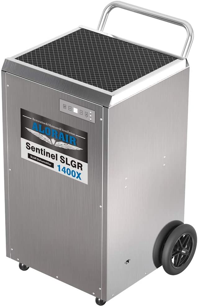AlorAir Sentinel SLGR 1400X 140-Pint Commercial Dehumidifier with Built-in Condensate Pump - Ideal for Basements, Crawl Spaces & Large Rooms