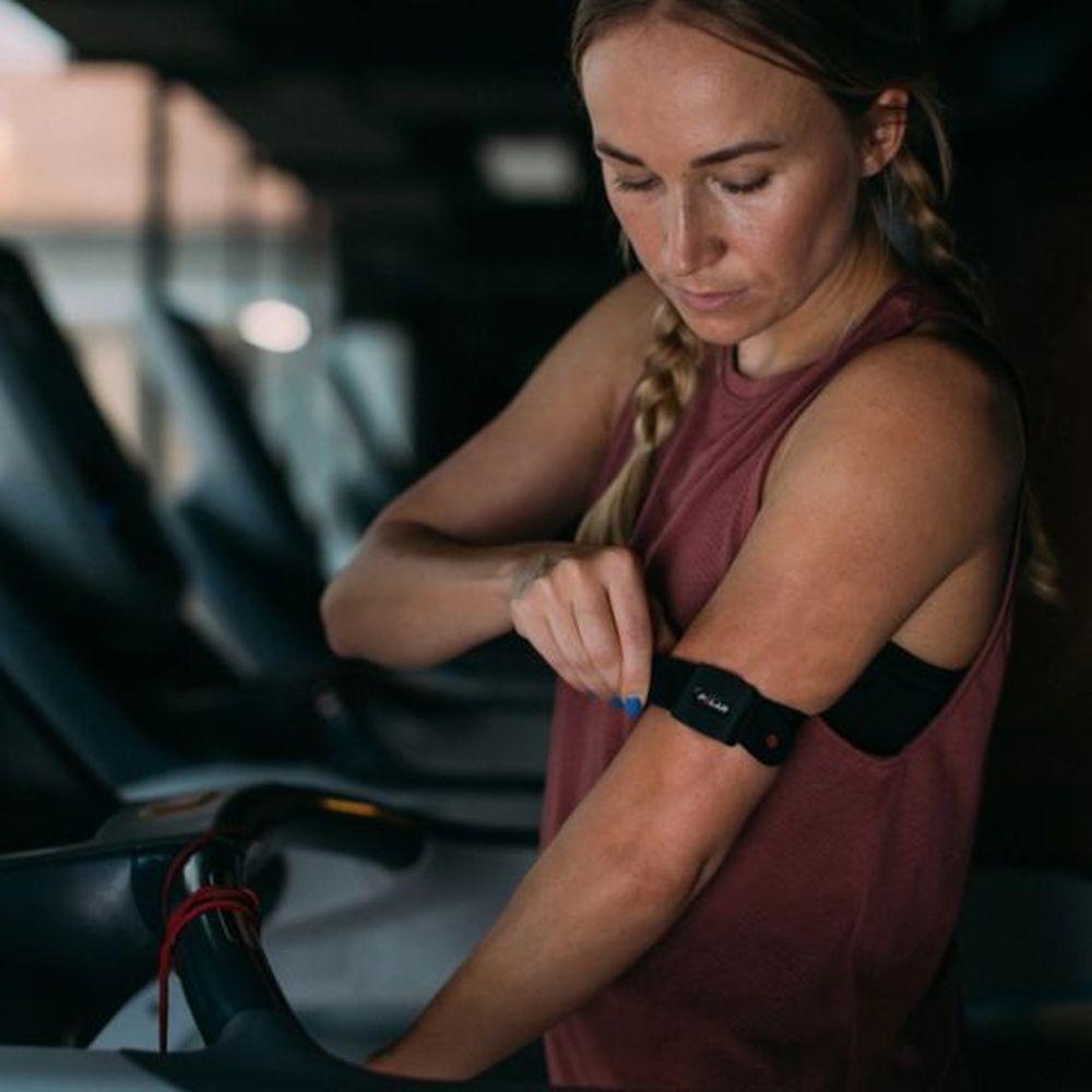 Polar Verity Sense Optical Heart Rate Monitor - Accurate Wrist & Arm Wearable Sensor for Running, Cycling & Fitness Training (Black, Size M/XXL)