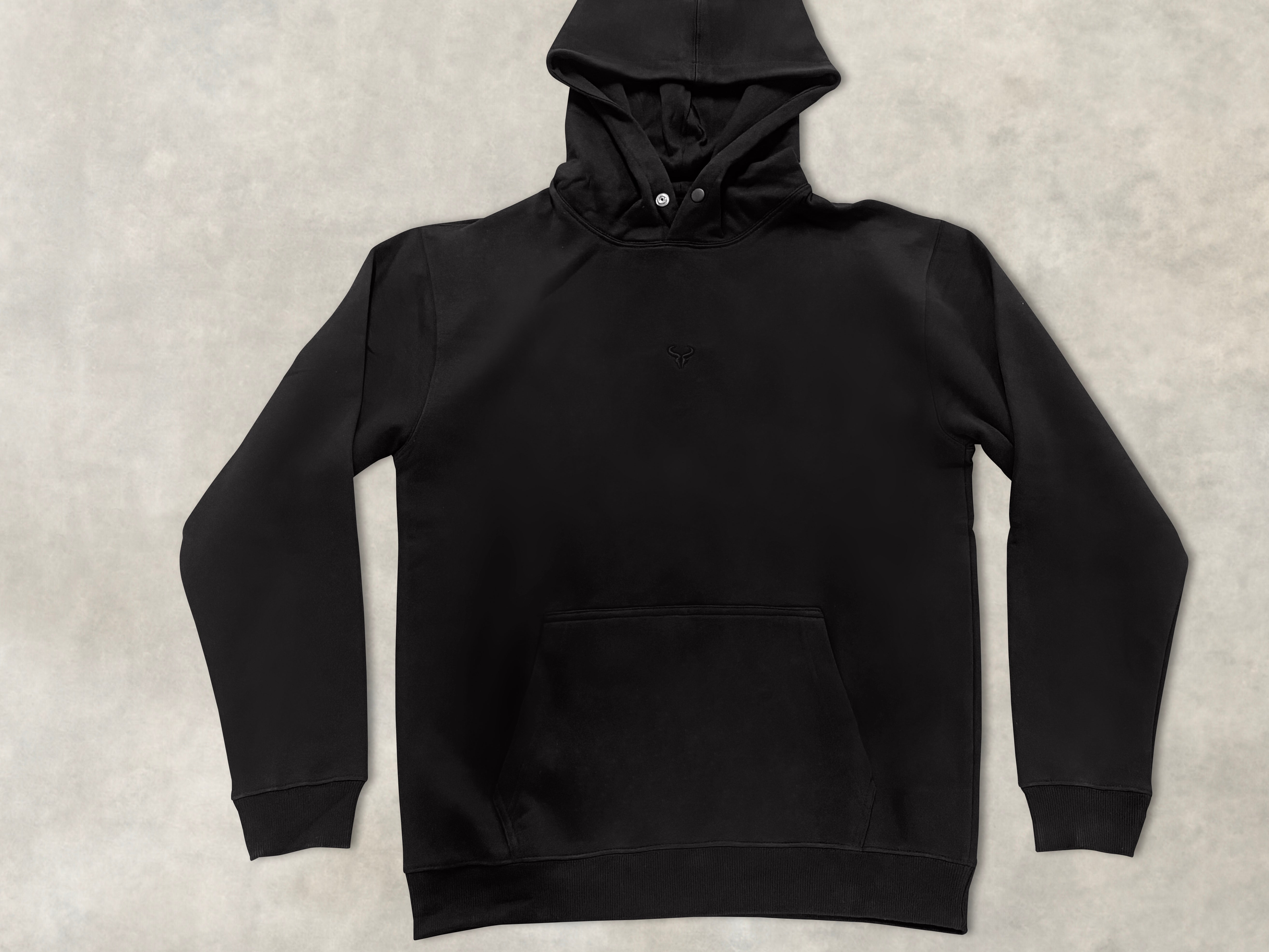 Cerus Black Core Hoodie for Men & Women - Premium Soft Cotton Pullover Hooded Sweatshirt - Stylish & Comfortable for Casual Wear, Gym, and Outdoor Activities