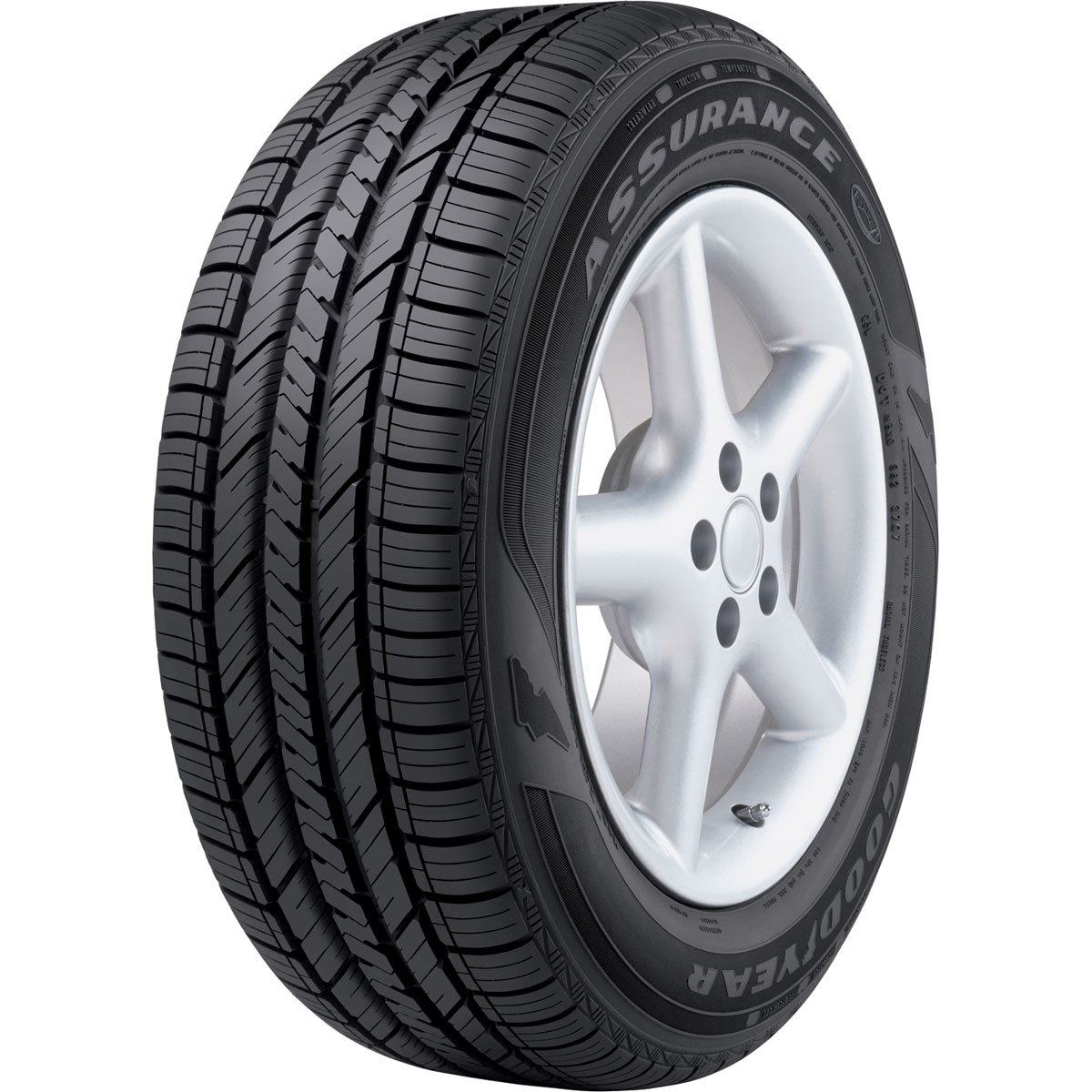 Goodyear Assurance Fuel Max Radial Tires - 225/55R16 95H All-Season Performance for Sedans & SUVs | Enhanced Fuel Efficiency & Traction for Highway & City Driving