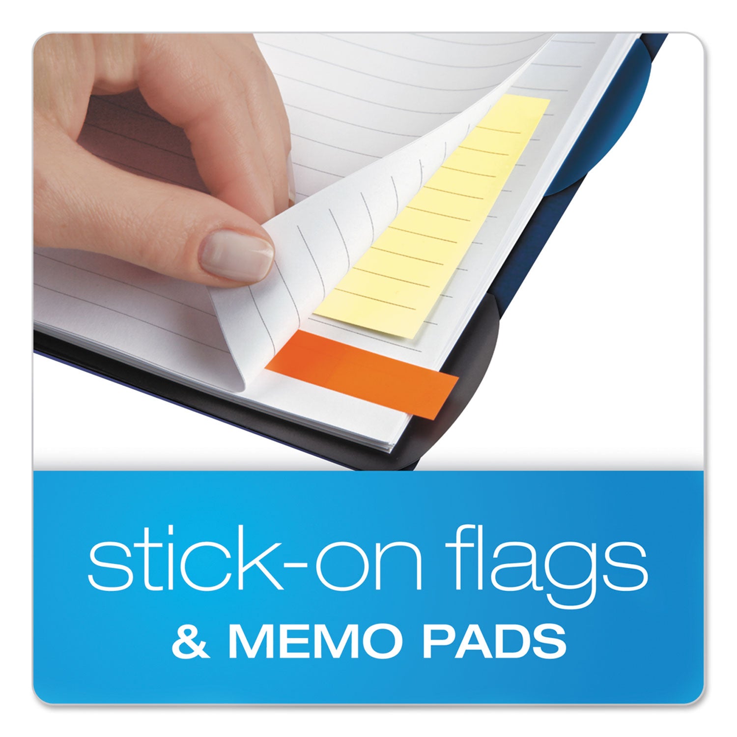 Ampad® Versa Crossover 3 Subject Notebook - Wide/Legal Rule, 60 Sheets (11