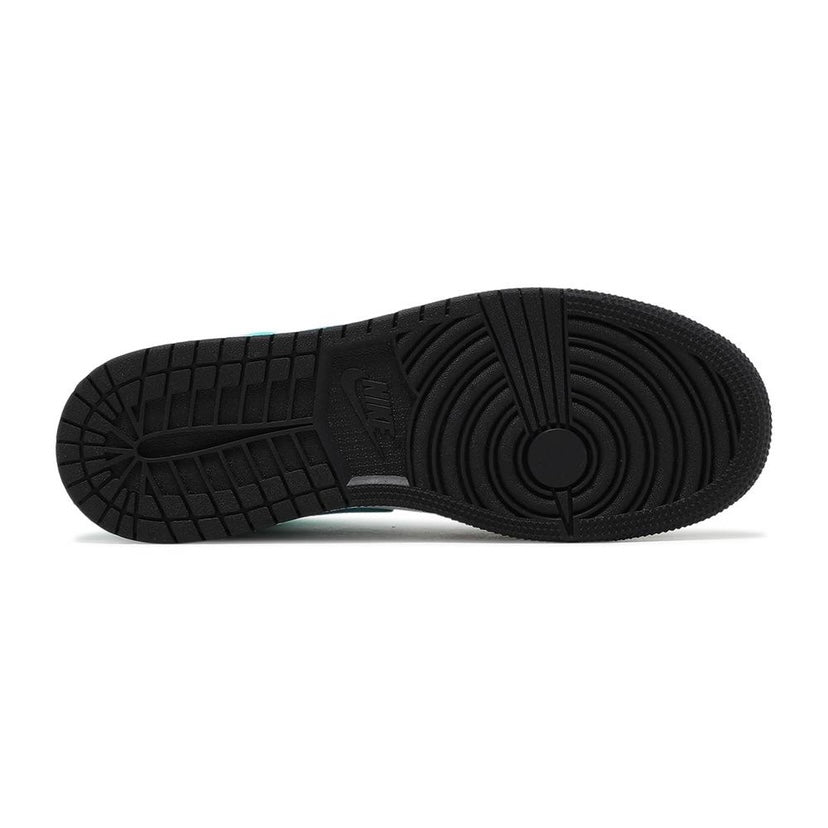 Air Jordan 1 Mid GS Sneakers - White Tropical Twist Black Basketball Shoes for Women & Girls - Perfect for Casual Wear, Sports & Street Fashion