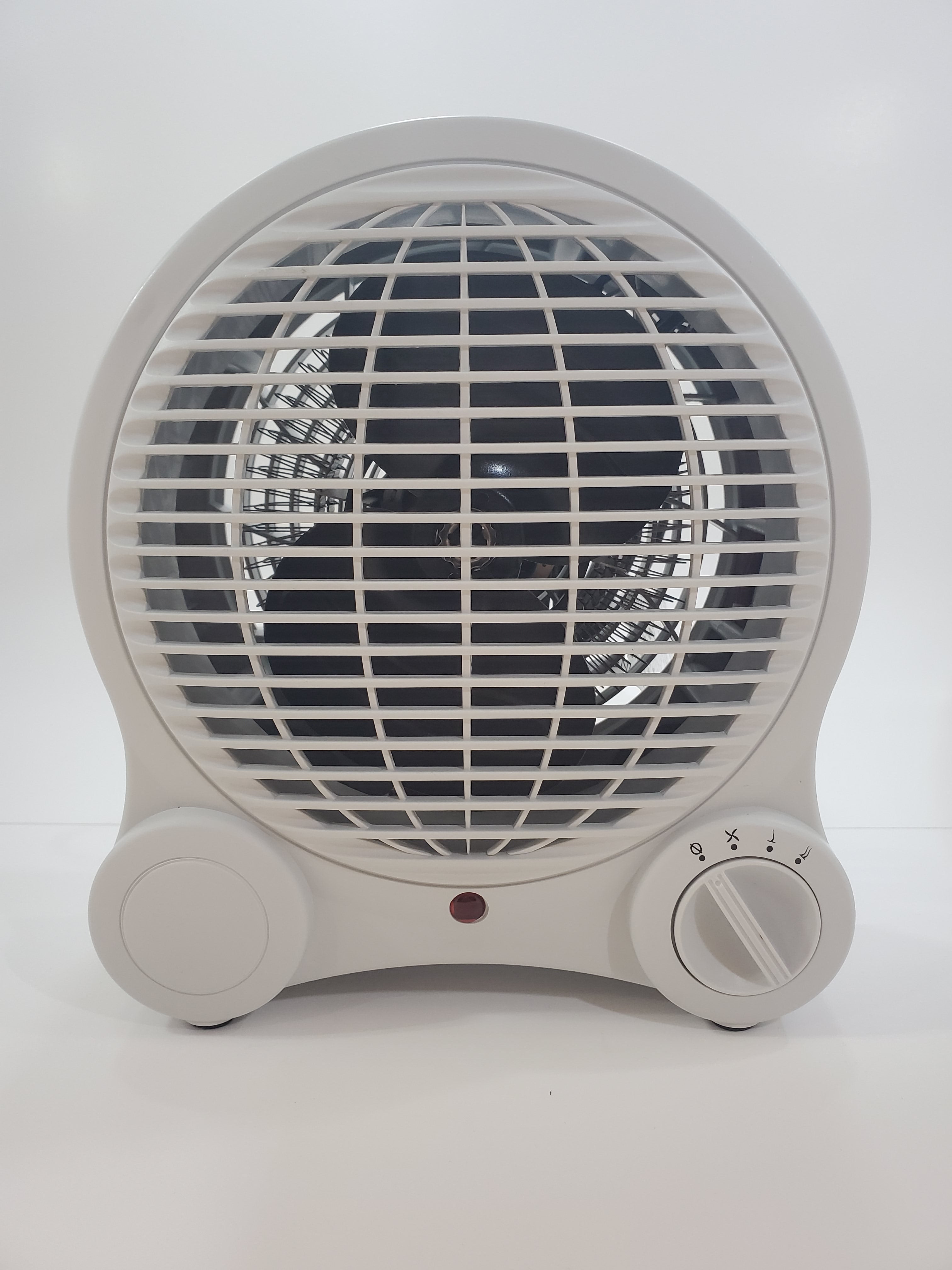 FOR LIVING Compact Space Heater with Fan - Energy Efficient Portable Electric Heater for Home & Office - Factory Certified with Full Warranty (Model 435866) - Perfect for Bedroom, Living Room & Small Spaces