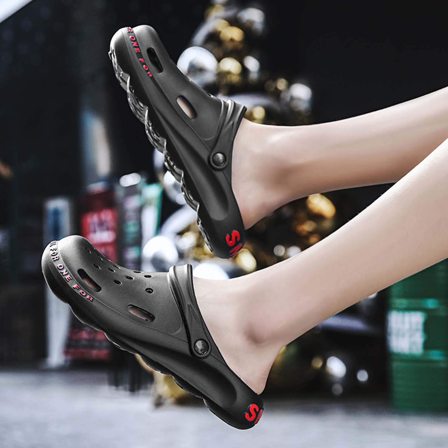 **CERYTHRINA Unisex Garden Clogs - Slip-On Waterproof Slides for Women & Men - Comfortable Summer Sandals for Pool, Beach, Yard, Kitchen & Shower**