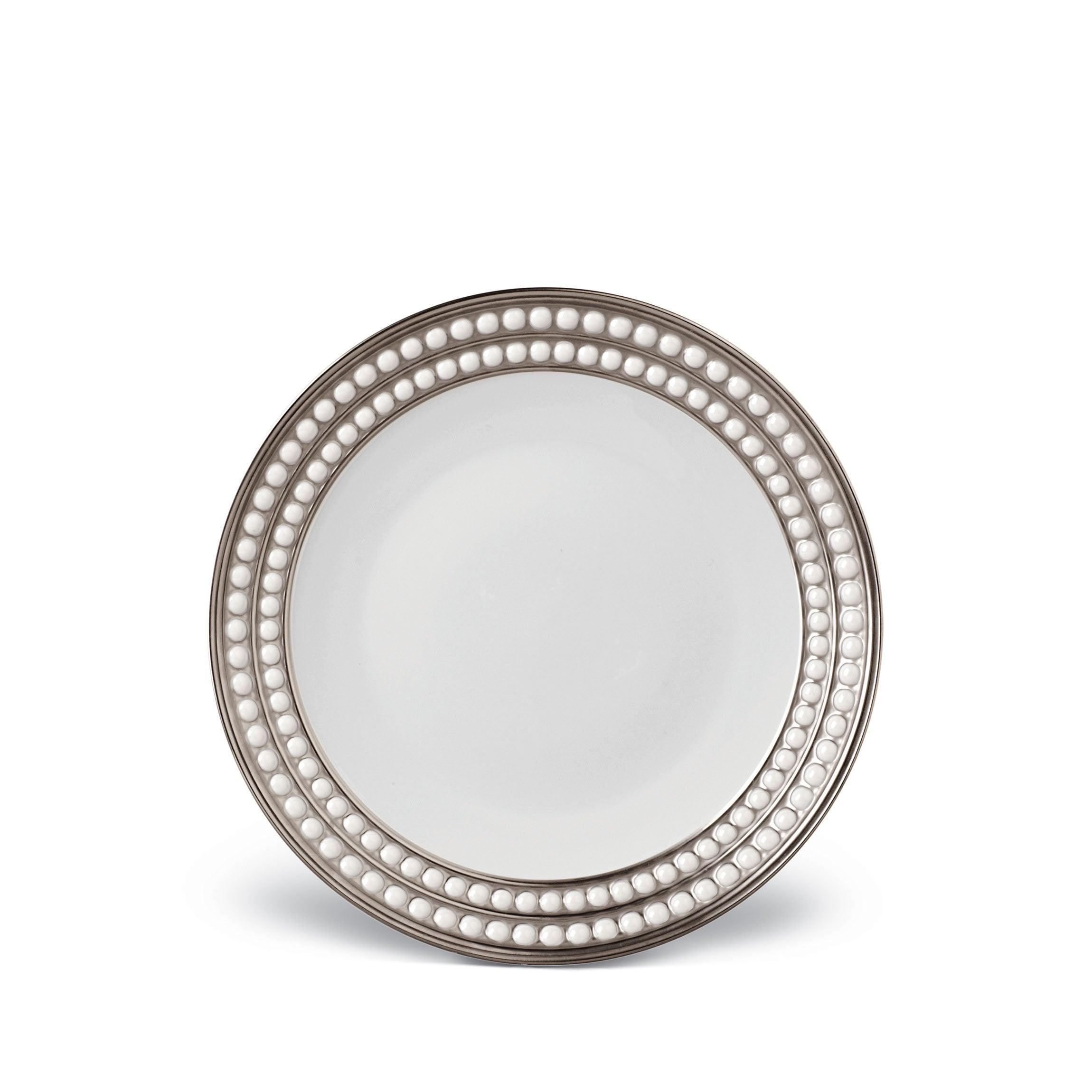 Perlée Dessert Plate - Elegant Ceramic Serving Dish for Cakes, Pastries & Appetizers | Perfect for Dinner Parties, Tea Time & Special Occasions