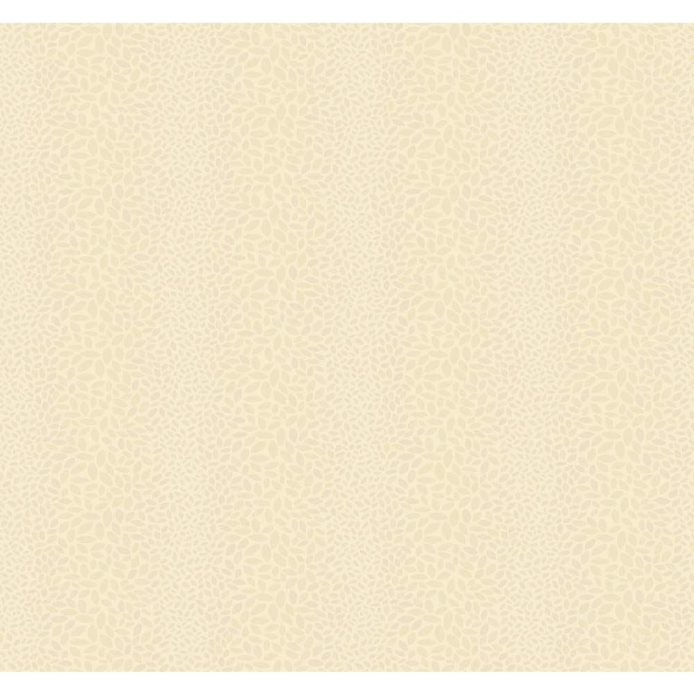 York Wallcoverings CZ2449 Candice Olson Modern Nature Canopy Wallpaper - Soft Pearly Gold & Cream Design - Perfect for Living Room, Bedroom, and Office Decor