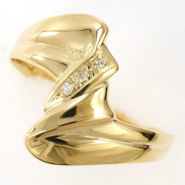 18K Yellow Gold Diamond Ring for Women - Elegant Solitaire Engagement & Wedding Band - Perfect for Proposals, Anniversaries, and Special Occasions