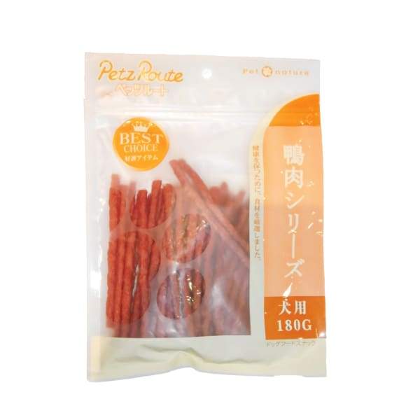 Premium Duck Jerky Dog Treats 180g - All-Natural, Grain-Free, High-Protein Snacks for Dogs - Perfect for Training, Rewards & Dental Health
