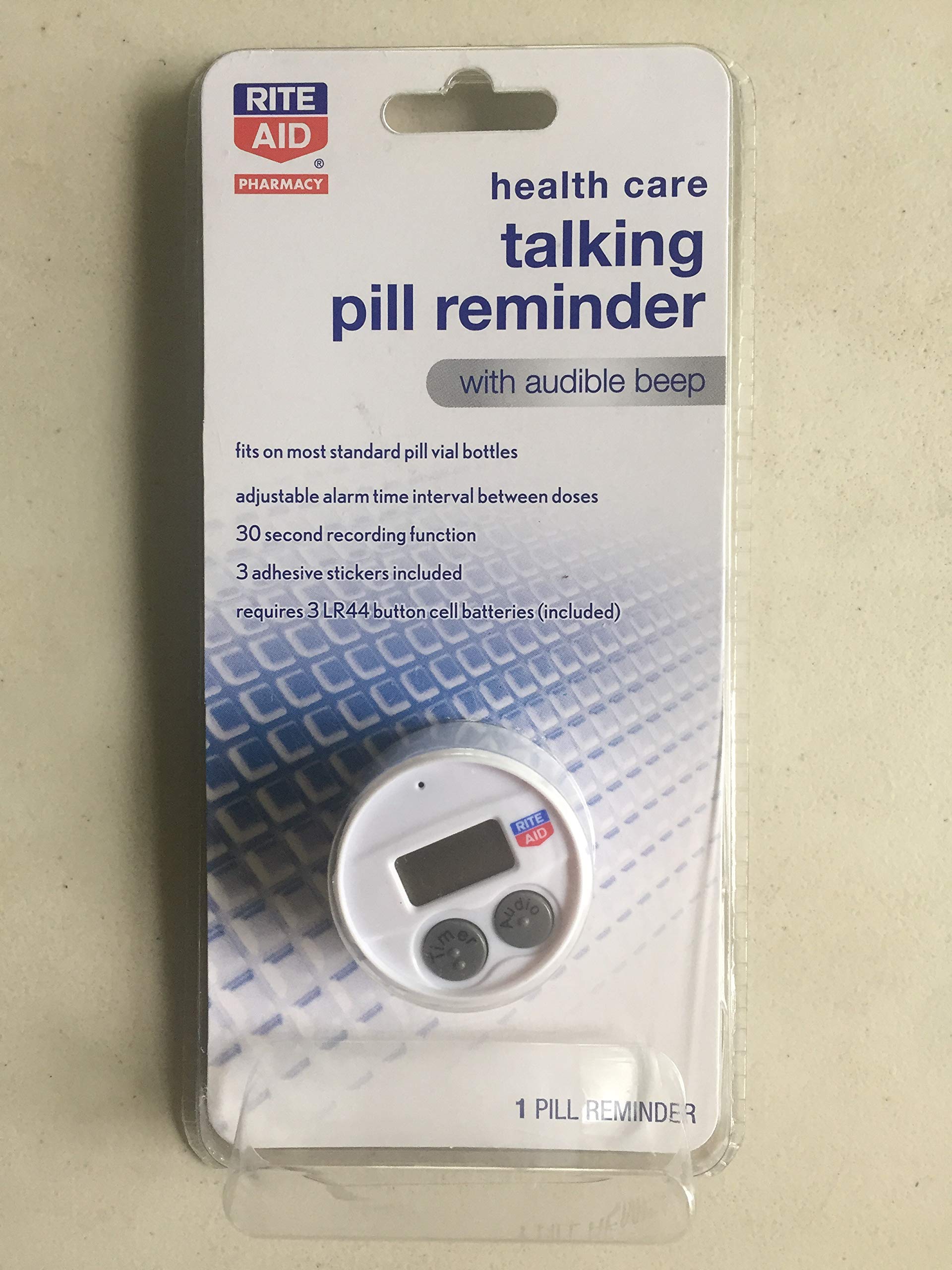 Smart Talking Pill Reminder with Audible Alarm - Medication Organizer for Elderly & Daily Health Management | Perfect for Travel, Home Care, and Chronic Illness Medication Tracking