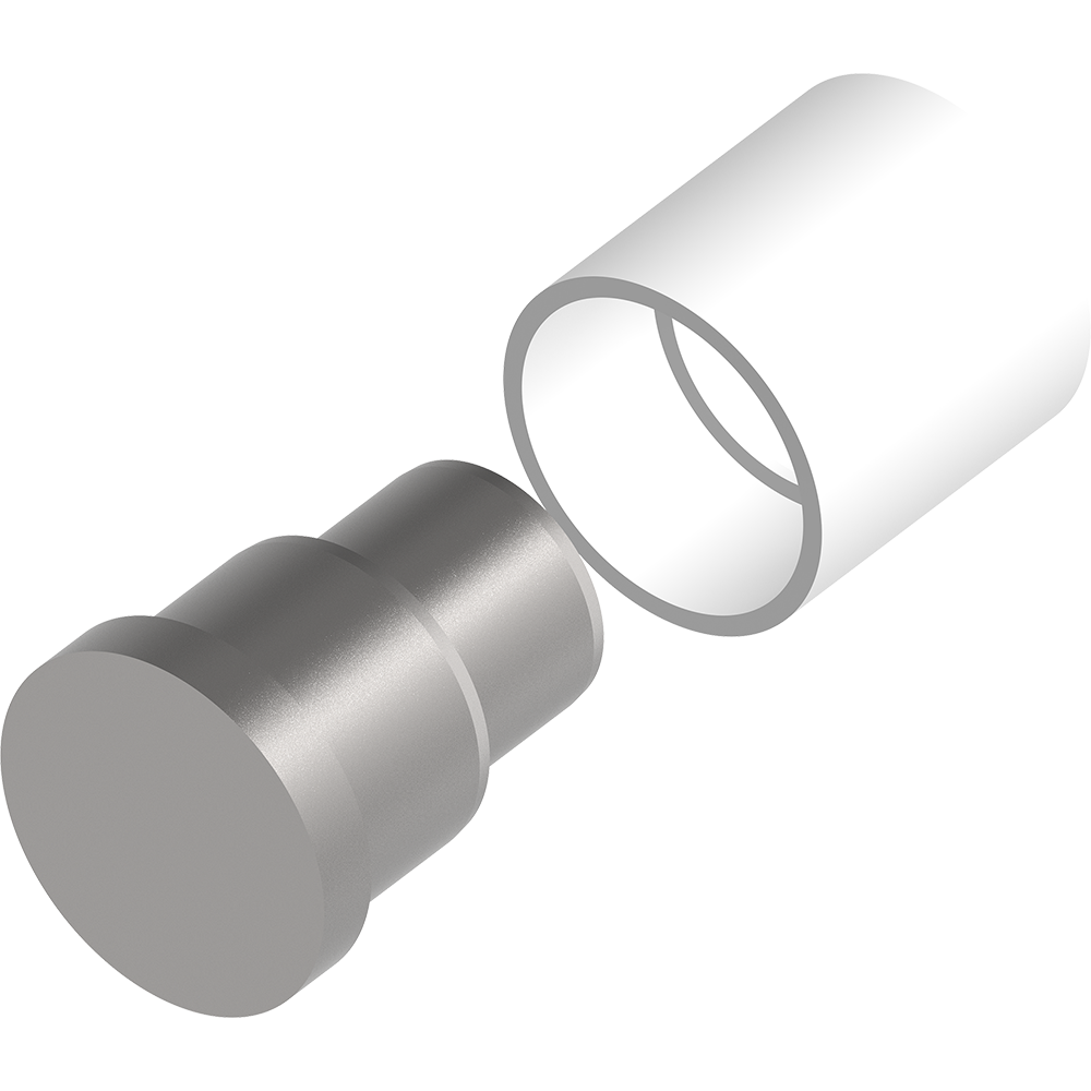 1-1/2 Inch & 2 Inch PVC Push Caps - Durable Plastic Pipe End Caps for Plumbing, DIY Projects, and Pipe Protection (Set of 10) - Perfect for Home Repairs, Irrigation Systems, and Industrial Applications