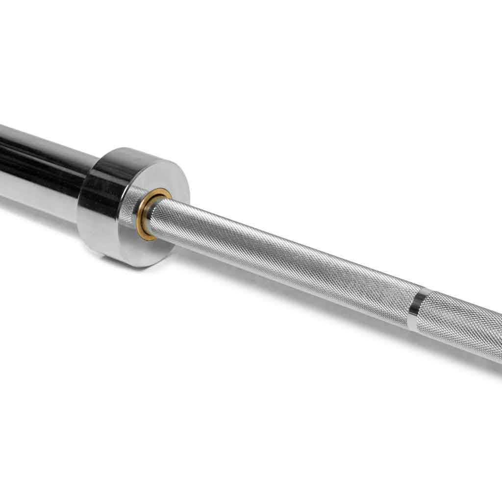 2000 Power Barbell - Heavy Duty Olympic Weight Bar for Strength Training & CrossFit Workouts - Perfect for Home Gym & Professional Lifting