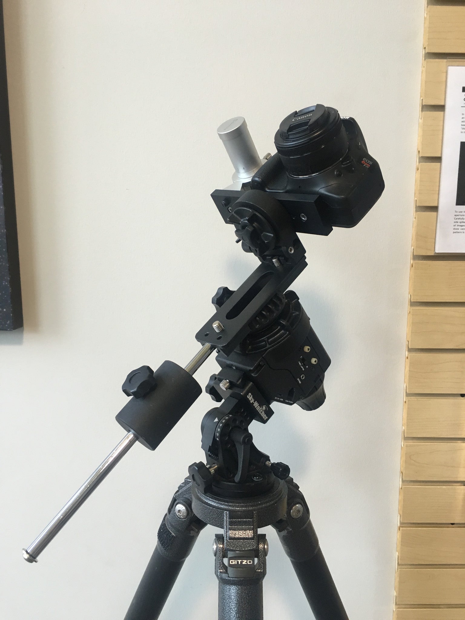 Star Adventurer DSLR Side by Side Guiding Plate - Precision Astrophotography Mount for Night Sky Photography & Telescope Alignment