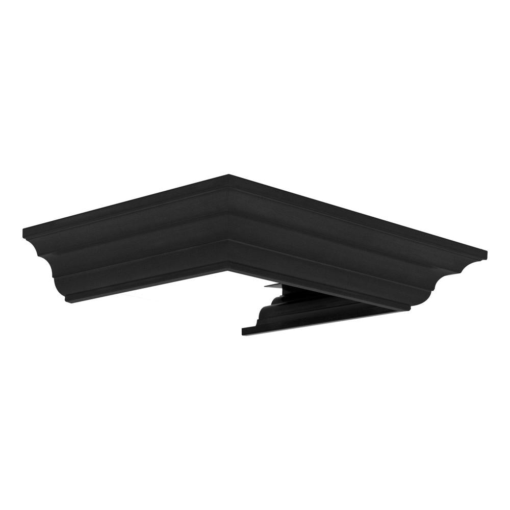 ZLINE CM6 BSKEN Crown Molding Profile 6 for Wall Mount Range Hood - Premium Kitchen Ventilation Trim Kit for Seamless Cabinet Integration | Perfect for Modern & Traditional Kitchen Designs